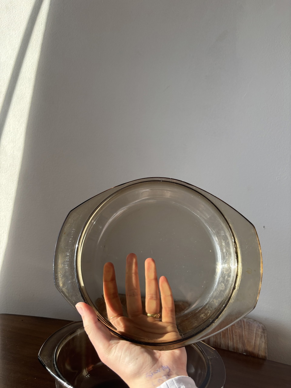 Plat Creux Rond Arcopal Vintage – Fleurs Orange – Années 60/70 – Très Bon état