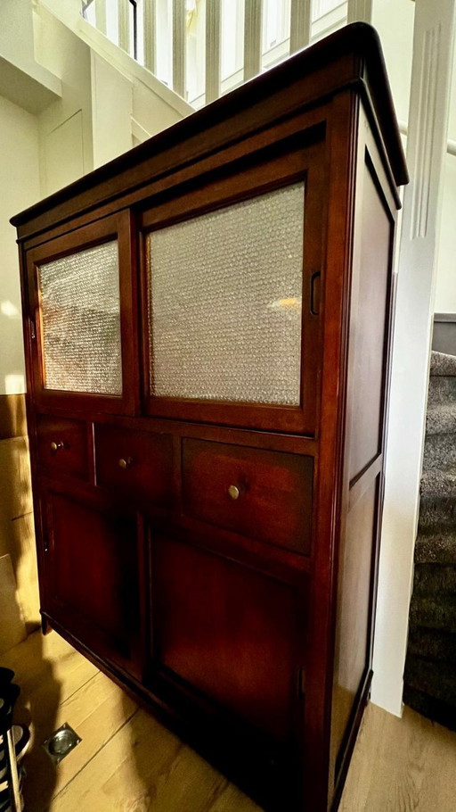 Wooden china cabinet