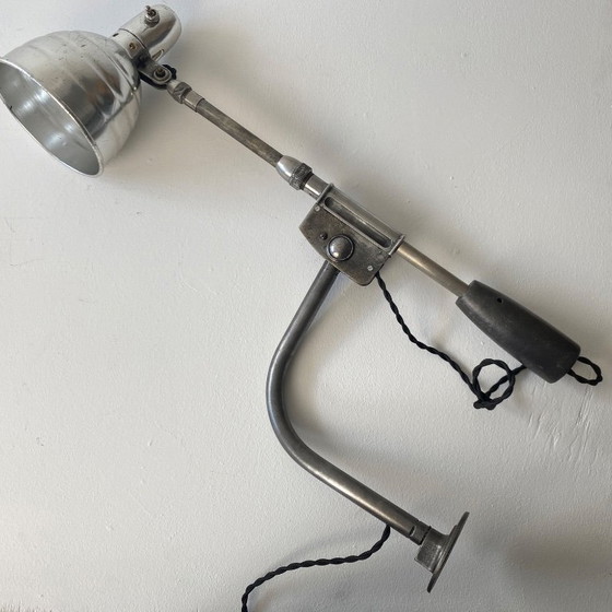 Image 1 of OUDE SOLERE INDUSTRIËLE WANDLAMP MET TEGENGEWICHT