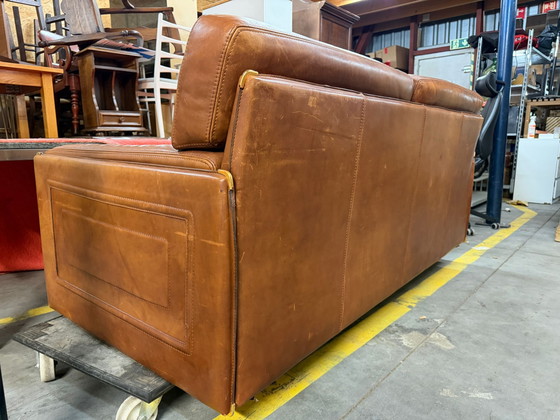 Image 1 of Divano Baxter Arcon – Design italiano – Pelle di bufalo – Cognac