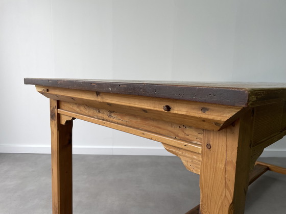 Image 1 of Tavolo da pranzo antico francese