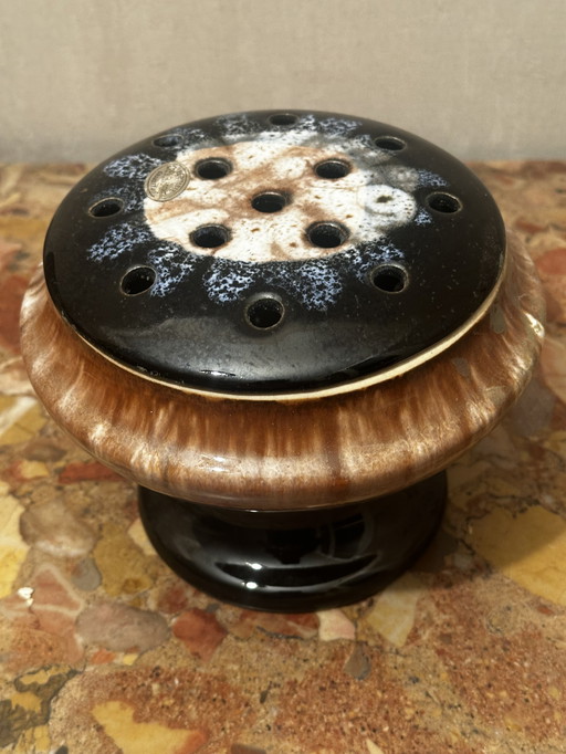 Vintage Flower Pick - High-fired ceramic