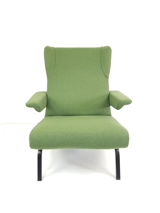 Image 1 of Vintage Archi Armchair Ligne Roset Wool Green Plough Wool Plough