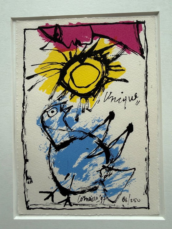 Corneille lithografie – Litho's & Zeefdrukken, Papier (photo 3 of 5)