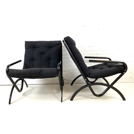 Image 1 of Set vintage Memphis Milano di 2 poltrone + tavolino