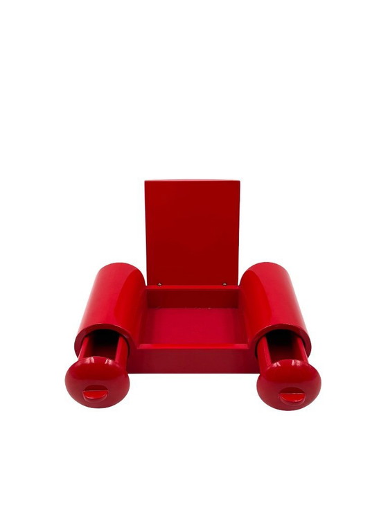 Image 1 of Boîte à bijoux en bois laqué de style Art déco, Jacques Blanchard, France, années 1970