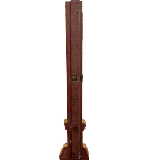 Conjunto monumental de fachada de templo birmano (5 piezas, aprox. 200 cm alto) – Estilo Mandalay (circa (photo 6 of 11)