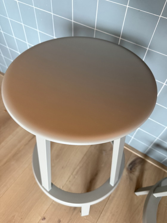Image 1 of Tabouret de bar HAY Revolver - gris bas x 4