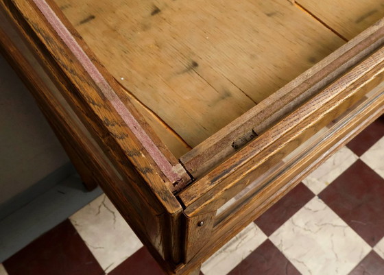 Image 1 of 1x bella vetrina vintage in legno