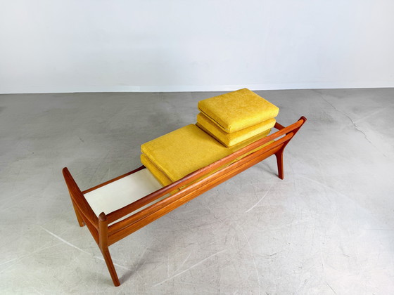 Image 1 of Canapé Midcentury France & Søn Canapé Ole Wanscher trois places teck