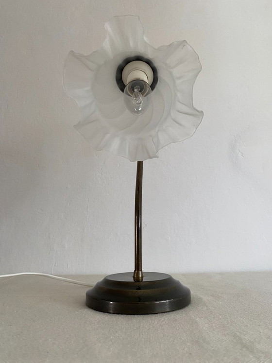 Vintage IKEA KUPLETT Table Lamp B9302, 1995 – Metal, Glass (photo 2 of 8)