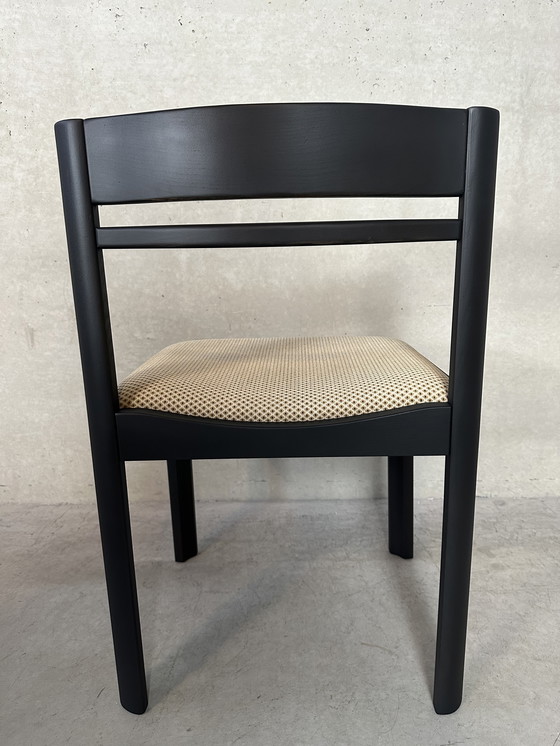 Image 1 of 6X Vintage 1970’S Brutalist Eetkamerstoelen