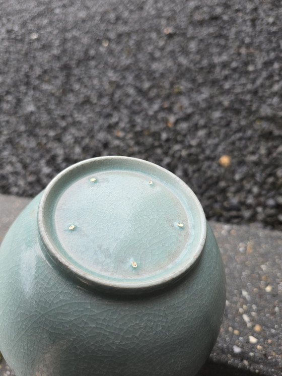 Image 1 of Vase Ru yuhuchunping, porcelaine chinoise