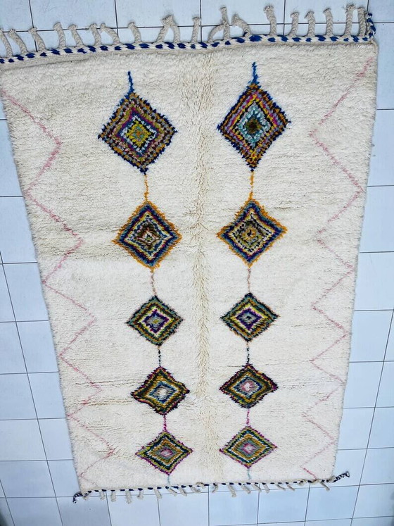 Marokkanischer Teppich aus Naturwolle 250cm x 150cm – Teppiche & Läufer, Wool, Modern (photo 2 of 8)