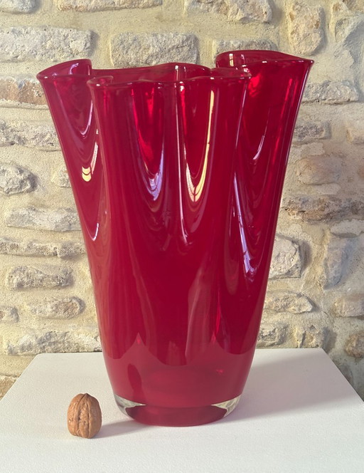 VASE HANDKERCHIEF XXL VINTAGE