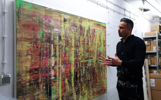 Parscha MIRGHAWAMEDDIN - Inner Score XXL - Artist Canvas – Paintings & Drawings (photo 11 of 14)