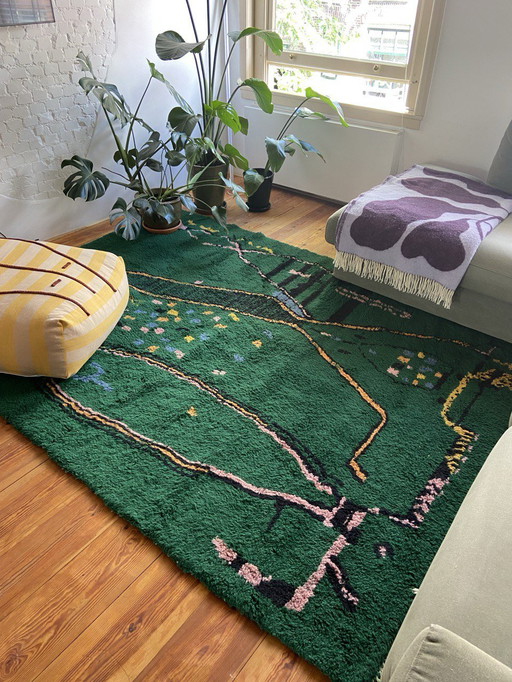 Marokkanischer Beni Ourain Teppich 180x240cm