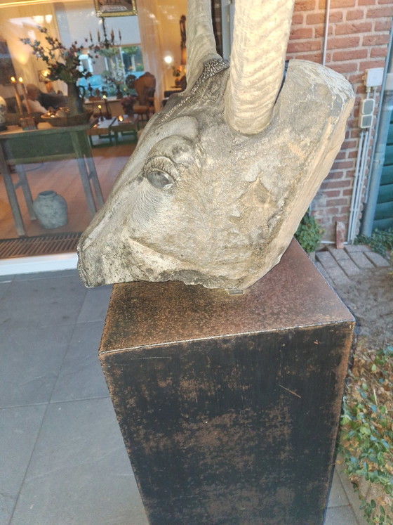 Opera d'arte – Sculture, Pietra, Metallo (photo 3 of 5)