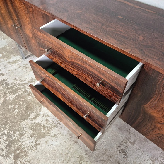 Image 1 of Vintage Rosewood Rosewood Sideboard, Wall Unit 1970s