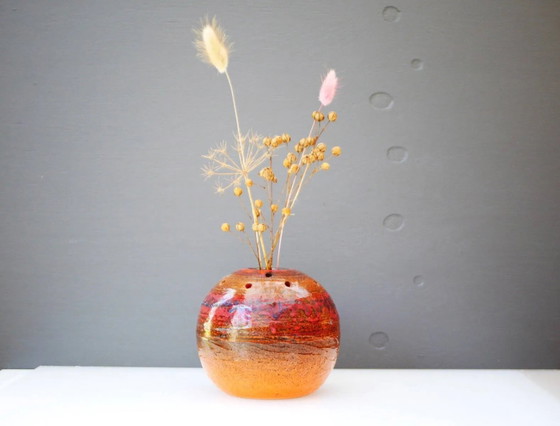 Image 1 of Mid-century art pottery vase in ceramic from Tilgmans