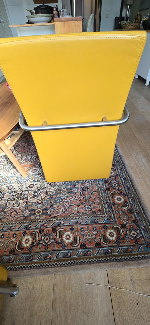 Chaises en cuir Jan des Bouvrie Gelderland 6420