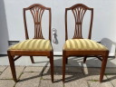 Sillas de comedor antiguas, 2 piezas