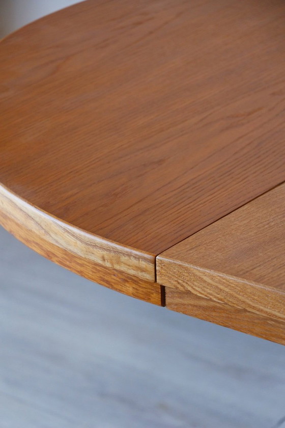 Image 1 of Extendable Vintage Oak Dining Table | Scandinavian Design