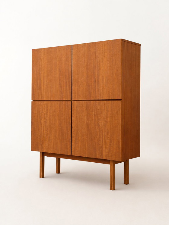 Image 1 of Vintage vakkenkast strak design