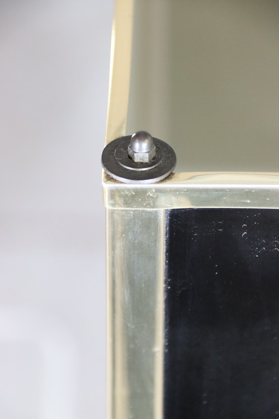 Image 1 of 2x Grote Brutalistische Italiaanse Tafellampen