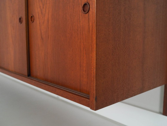 Image 1 of Teak modular bookcase PS System, Danish design, 1960s, manufactured by Randers Møbelfabrik