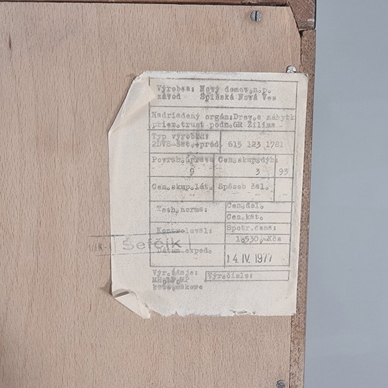 Image 1 of Vintage Wardrobe in Ash by Francisek Mezulanik, 1970s