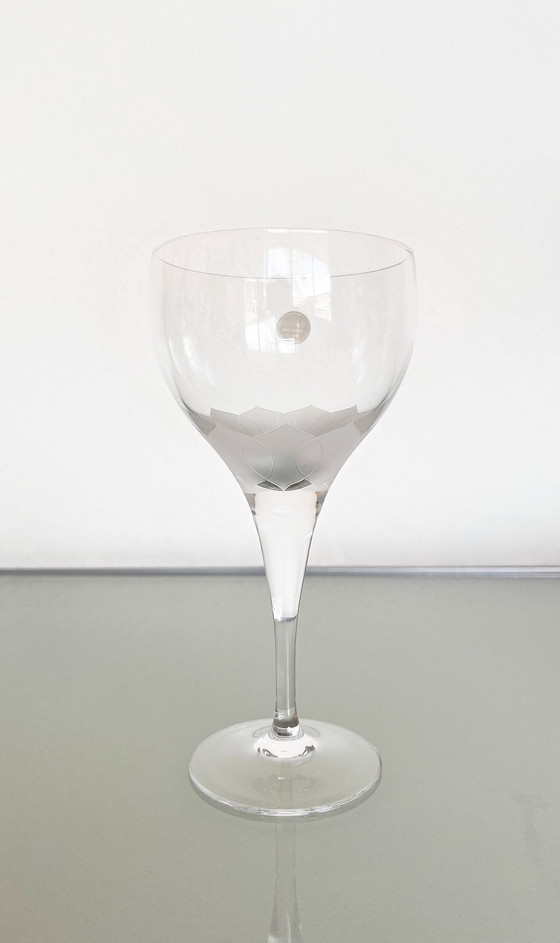 Image 1 of Set of six Rosenthal Studio Line Lotus wine glasses