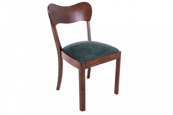 Image 1 of Set di sedie Art Déco, Polonia, anni '30.