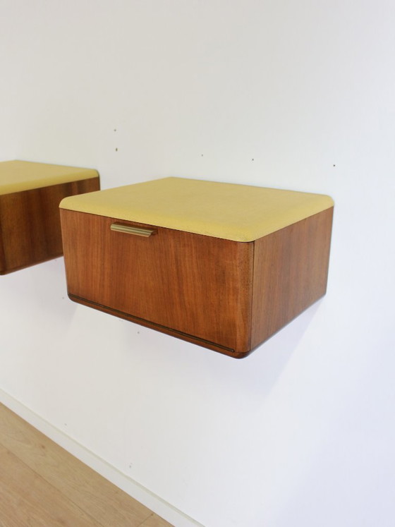 Image 1 of 2× bedside tables – A. Patijn Zijlstra Joure vintage