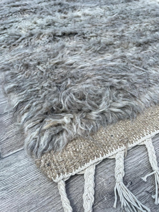 Brinker Carpets Afghano Grey Rug - 170x230cm