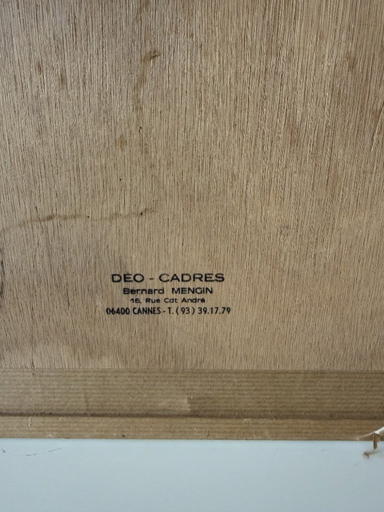 Image 1 of Poster della mostra di Joan Miró MAEGHT del 1965 incorniciato da EAMES