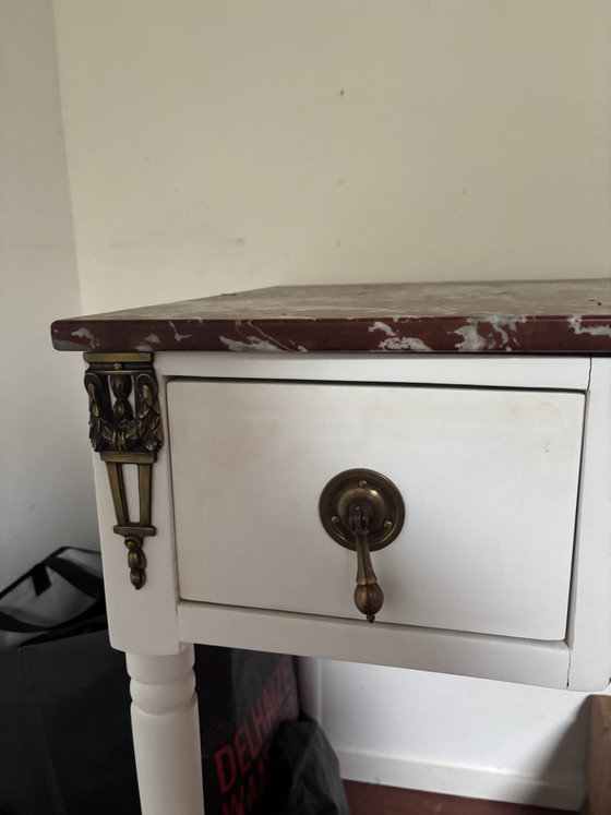 Antique desk marble top – Side tables (photo 7 of 11)