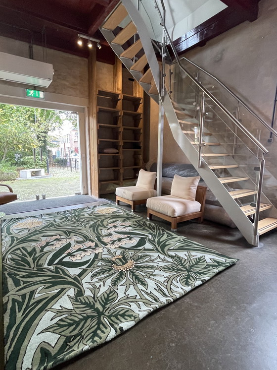 Image 1 of Brink and Campman Morris & Co Bluebell Leavy Teppich 250 x 350