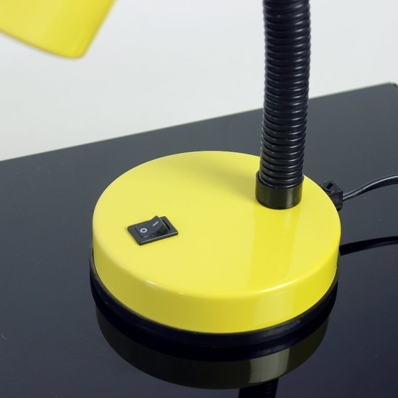 Image 1 of Yellow Rendi "Baby 2" Adjustable Desk Lamp, Czechoslovakia 1990s