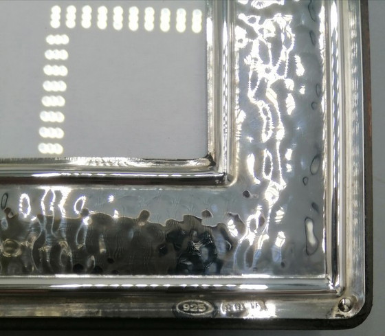 Image 1 of 925er Silberrahmen 10x15 gehämmert