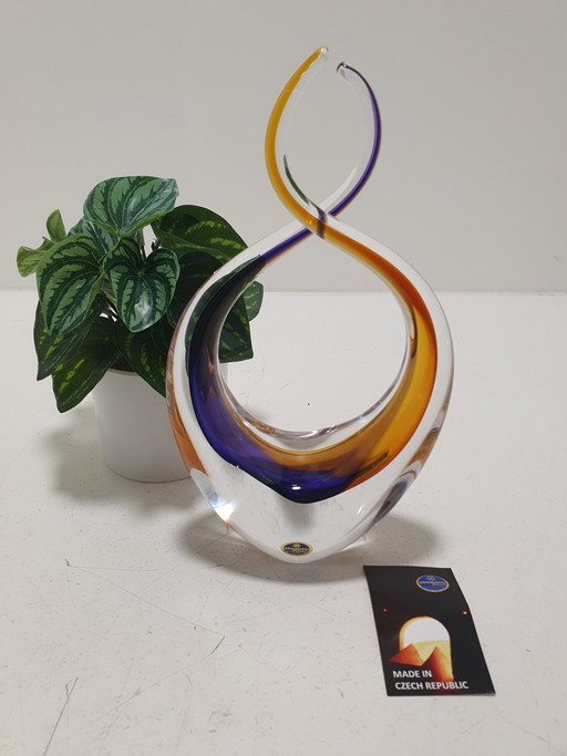 ArtCristal Bohemia Handgemaakt Glazen Sculptuur – Czech Art Glass