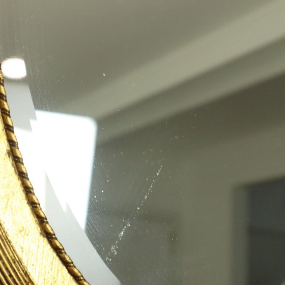 Image 1 of Franse Facetgeslepen Spiegel met Strik