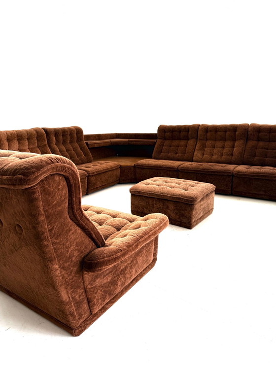 Vintage 8-piece modular sofa, Lemke ‘80 – Wood, Metal (photo 8 of 14)