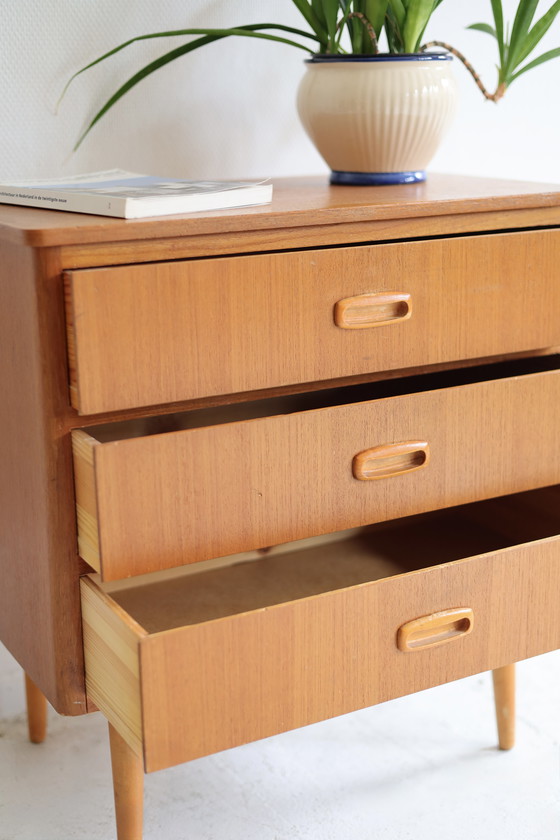 Image 1 of 1950s Swedish chest of drawers (small)