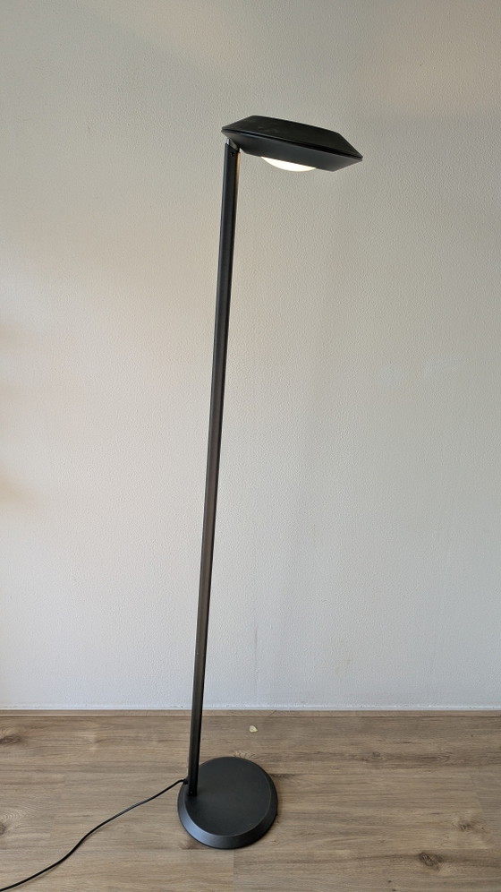 Image 1 of Metalarte zwarte stalen vloerlamp, gemaakt in Spanje.
