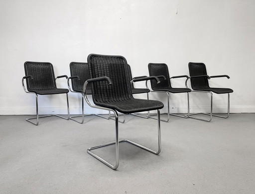 2 sillas cantilever Tecta vintage D41