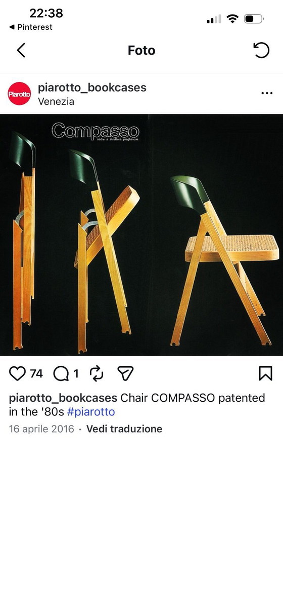 Image 1 of Sillas Compass de Piarotto
