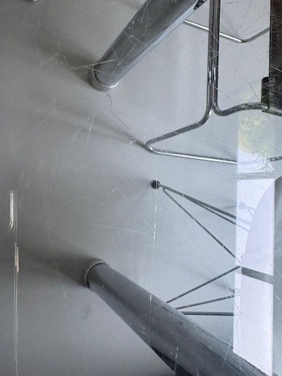 Afra & Tobia Scarpa André Esstisch – Gavina / Knoll – 135 × 135 cm – Esstische, Glass (photo 6 of 7)