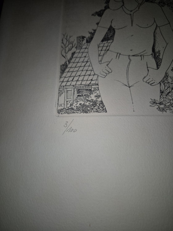 Tuur De Rybel – Lithographies et sérigraphies, Paper (photo 3 of 6)