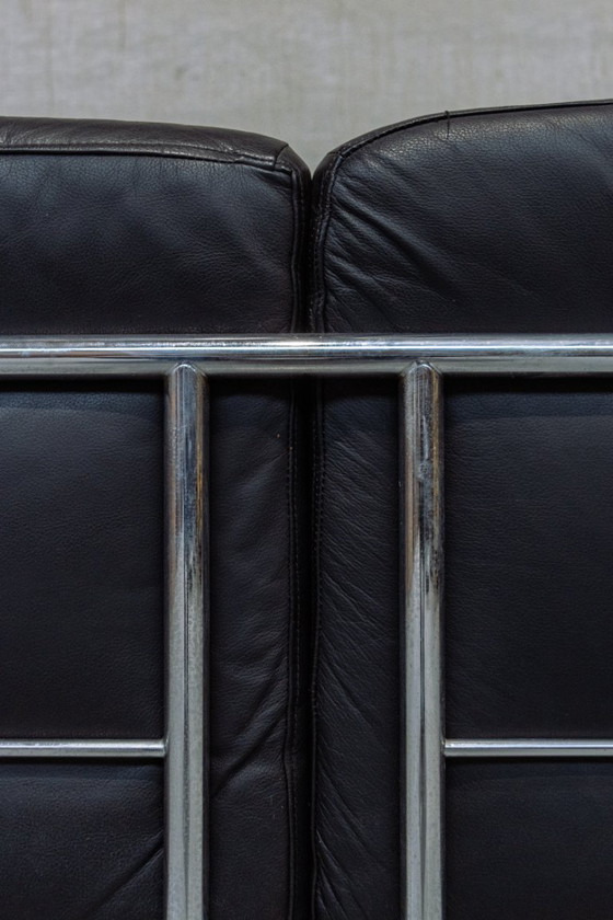 Image 1 of Vintage 1980s Cassina Lc3 2 seater